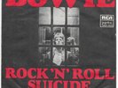 David Bowie Rock and Roll Suicide Yugoslavia Jugoton 1974 45rpm
