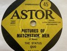 Status Quo Pictures Of Matchstick Men Astor Records AP-1458 Vinyl 7” Rare Copy