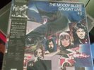 MOODY BLUES / CAUGHT LIVE +5 JAPAN ISSUE DOUBLE LP  W/OBI, INSERT Ex