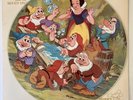 Walt Disney Snow White 7 Dwarfs Picture Disc Vinyl Record Album Vintage Original