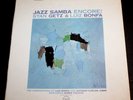 LP  1963  JAZZ SAMBA ENCORE    Stan Getz & Luiz Bonfa    Verve  V6-8523 Gatefold