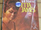 Etta James - Tell Mama - 1987 reissue LP - disc is VG+