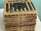 Ernest Tubb 7” 45rpm Singles Lot, Quantity of 68, Sleeved, VG-VG+ Condition.
