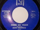 Don Thomas Come On Train Vee Jay Northern Soul Oldie