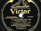 Victor #19905/50: Waring's Pennsylvanians/Aileen Stanley-I Love My Baby EE-, V+