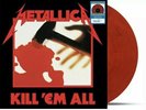 Metallica Kill 'Em All Fire Engine Red Colour Vinyl LP Walmart Exclusive Sealed