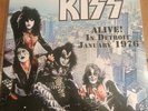 kiss Double Vinyl,  Alive In Detroit January 1976