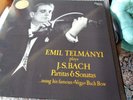 Emil Telmanyi Bach Sonatas & Partitas 3 Lp Box Danacord (Decca LXT 2951-53) NM++