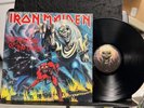 Iron Maiden- The Number Of The Beast- LP 1st Press Wally WIN EX w/merch insert