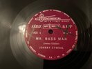 JOHNNY CYMBAL : MR. BASS MAN  /  SACRED LOVERS VOW.  Brazil 78.rpm (1963)