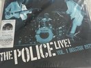 The Police Live In Boston Double Blue Vinyl Album- New