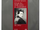 NM ANTONIN ARTAUD Pour en finir avec le jugement de Dieu french INA 019 vinyl LP