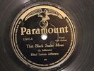 BLUES BLIND LEMON JEFFERSON The Black Snake Moan PARAMOUNT 12407