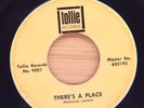 BEATLES - THERE'S A PLACE / TWIST AND SHOUT -  ROCK 45 TOLLIE