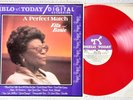 ELLA FITZGERALD - A PERFECT MATCH - PABLO - RED  VINYL - LP + INSERT - DBX DISC