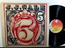 J.J. CALE 5 LP SHELTER SR-3163 STEREO 1979 Rock