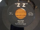 JIMMIE JOHN solid rock / beyond the blues ZZ rare ROCKABILLY custom 45 glossy VG