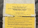 7 SEEBURG 1000 INDUSTRIAL MUSIC LIBRARY RECORDS WITH SAMPLE BOX NEAR MINT