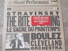 Igor Stravinsky / Pierre Boulez The Rite Of Spring LP Vinyl New S/S Sealed 37764