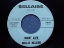 Willie Nelson...Night Life...Orig Red Wax Bellaire Texas Country 45 rpm 1963