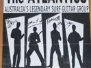 Atlantics - Australia's Legendary Surf Guitar Group SIGNED Poster