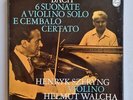 Bach 6 Violin Sonatas Szeryng Walcha ORIG PHILIPS 2 LP BOX S-C 71 AX 223