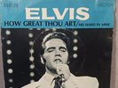 Mint- RARE ELVIS PRESLEY 45 /PICTURE SLEEVE HIS HAND IN MINE RCA #74-0130 ORANGE