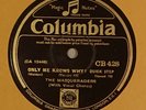 78rpm - Al Bowlly with The Masqueraders - Only Me Knows Why