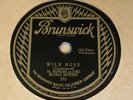 Brunswick 335 - Al Hopkins Buckle Busters - Wild Hoss - 1920s country 78rpm