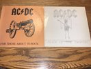 AC/DC We Salute You And Flick Of The switch Vinyl Record Album 1983 1981