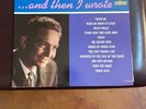 WILLIE NELSON AND THEN I WROTE LP RECORD Vinyl STEREO ORIGINAL LST 7239