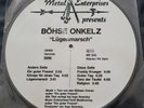 BÖHSE ONKELZ : Picture Vinyl / LÜGENMARSCH /3 Farbiger RAND  schwarze Schrift
