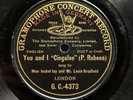 ISABEL JAY & LOUIS BRADFIELD ‘YOU AND I’ 1905 ‘THE CINGALEE’ ORIGINAL CAST G&T