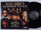 BAD BOY'S 10TH ANNIVERSARY...THE HITS Various Artists BAD BOY 2XLP VG+ d
