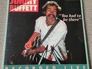 Vinyl 2LP set JIMMY BUFFETT You Had To Be There/Recorded LIVE 1978 Promo ABC wow