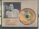 Frank Sinatra My Way 24KT Gold Plated 45 rpm Vinyl Record Single 2310/5000 COA