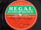 78 JIMMIE RODGERs REGAL ZONOPHONE C23184 Only Loved 3 Women NM COUNTRY