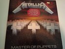 METALLICA MASTER OF PUPPETS LP 1986 WHITE LABEL PROMO   HYPE STICKER