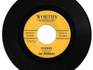 DOO WOP 45 THE INTERIORS ECHOES ON WORTHY  VG++  ORIGINAL