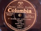 Columbia 14464D BESSIE SMITH w James P. Johnson 78 rpm BLUES 1929 EE+