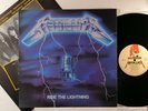 METALLICA : RIDE THE LIGHTNING    -    1984  LP  UK