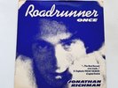 JONATHAN RICHMAN & MODERN LOVERS ROADRUNNER ONCE / TWICE VINYL RARE PIC SLEEVE