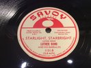 LUTHER BOND & EMERALDS-SAVOY 1131-STARLIGHT STARBRIGHT/YOU WERE MY LOVE DOO-WOP