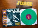 Judge Bringin' It Down GREEN vinyl 1989 Revelation Records SXE USHC SSD bringing