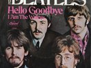 The Beatles HELLO GOODBYE / I AM THE WALRUS  45 Capitol Swirl Label & Pic Sleeve