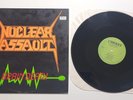 Nuclear Assault Brain Death EP Combat Records 1986 Green Label Thrash Metal VG+