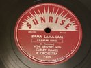Sunrise 78RPM Wini Brown & Curley Hamer - Bama Lama-Lam / Spooky Boogie 2115 V++