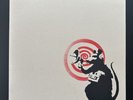 Dirty Funker (Red On Grey) - Future (Banksy Ltd Edition Artwork)