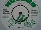 RARE PRIVATE REGGAE 45 Mike Dorane & Big Roy Going To Ethiopia NM