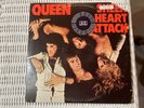 Queen Sheer Heart Attack LP Elektra Records Vinyl 7E-1026 W/ Lyric Poster Insert